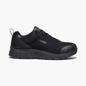 KEEN Férfi Sparta (Aluminum Toe) Munkavédelmi Cipő Fekete